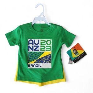 Outerstuff FIFA Women's World Cup Brazil 2 Piece Shorts / Shirt Set Toddler 2T